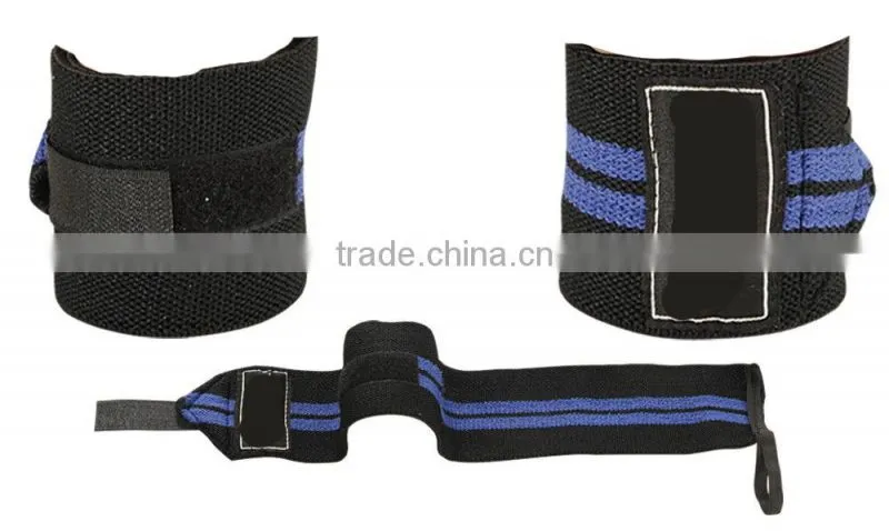 Black & Grey Weight Lifting Wrist Wraps /Fitness Training Hand Bar Wrist Wraps