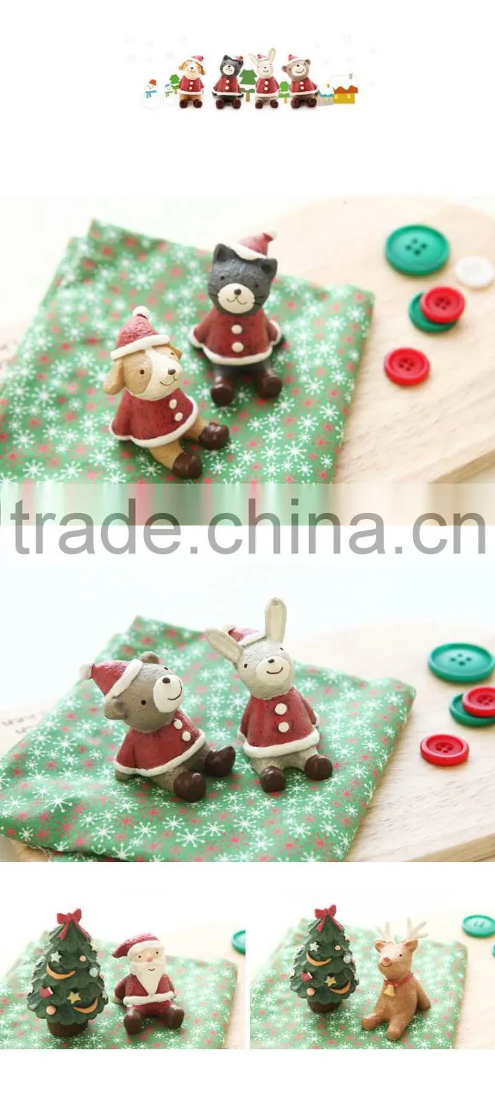Best toys for 2015 christmas gift,resin home decor