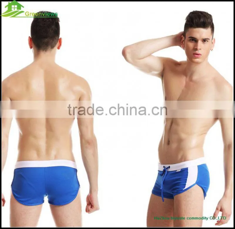 Print design healthy men underwear Knitting seamless sports boxer for boy men seamless sport underwear