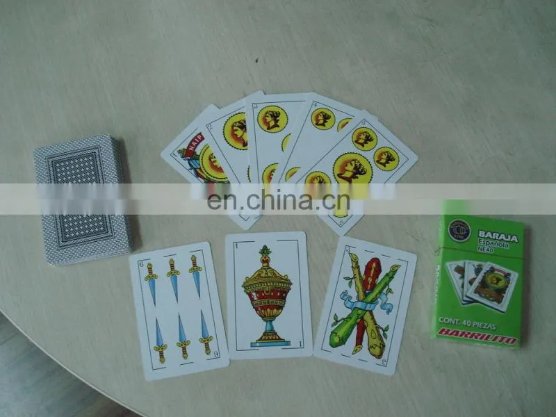 Hot sale Spanish playing cards
