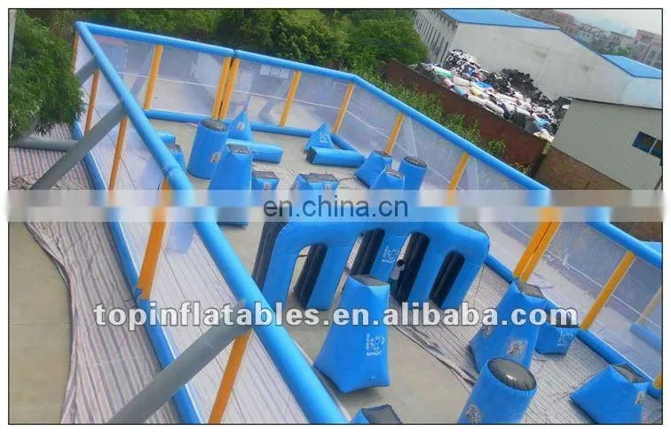 inflatable paintball field and obstacles for paintball sport games