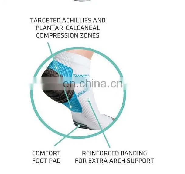 Plantar Fasciitis Arch Compression Socks for Sport #YLW-07