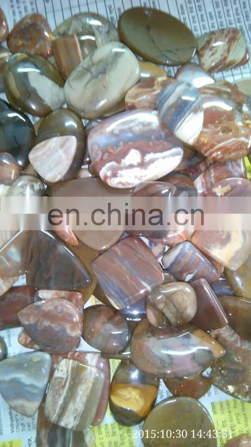Blue lace agate cabochon Semi precious cabochon Color gemstone cabochon Loose gemstone