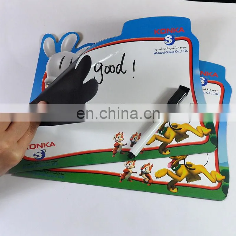 The calendar writing board , fridge magnet board with mark pen