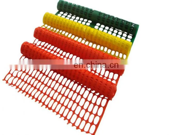 safety Orange HDPE plastic temporary fence for construction
