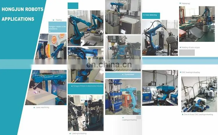 HONGJUN China sale Automatic cnc industrial robot
