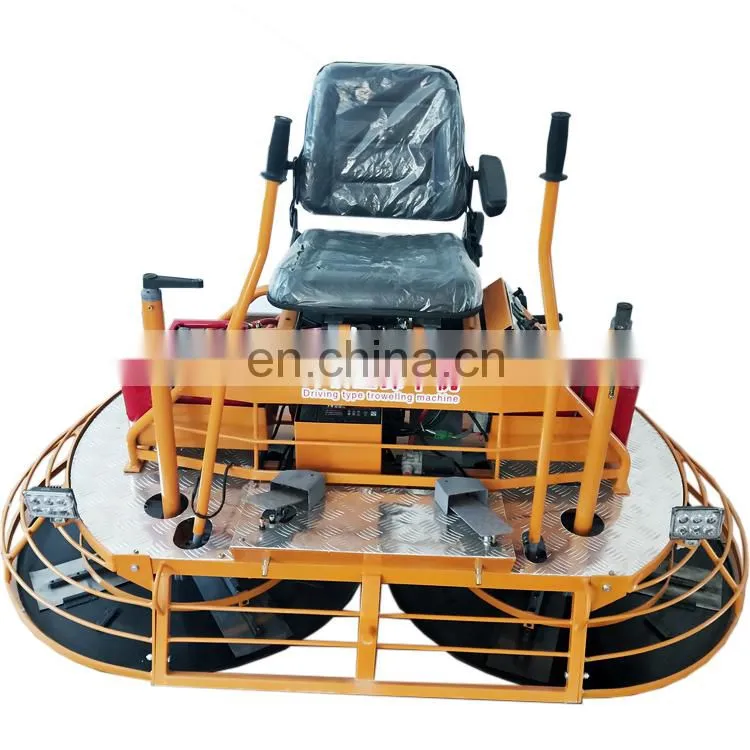 Top quality seat type concrete power trowel for sale