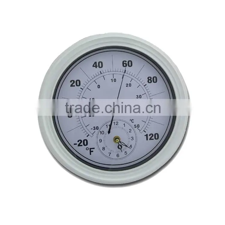 Ce Certified Popular Full Color Outdoor Digital Clock With Temperature