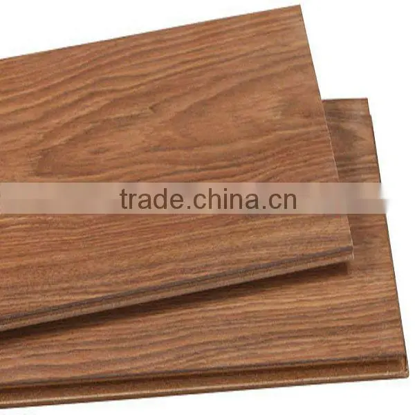 Walnut 12mm/8mm V-beel flooring laminate