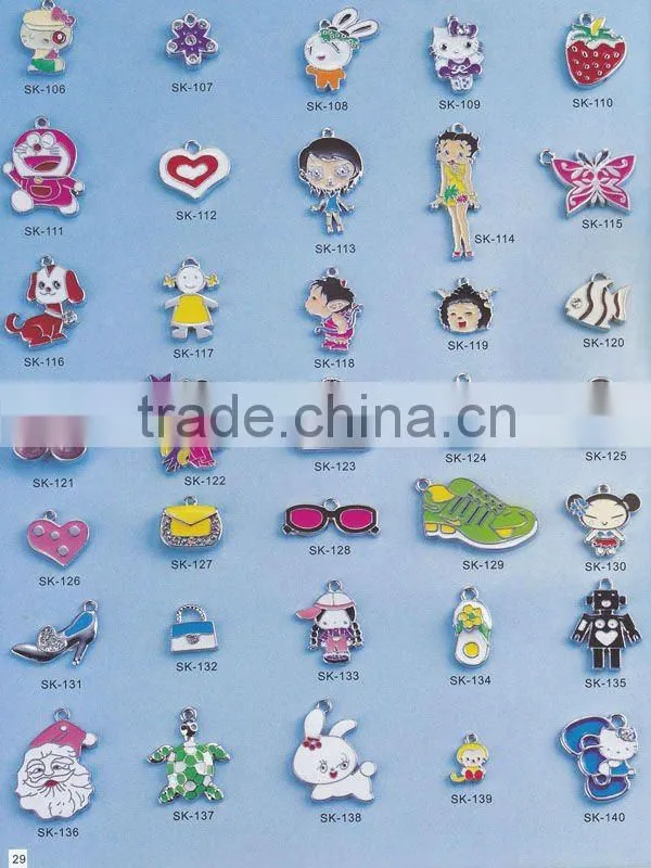 DIY rhinestone letter slide charm ( product catalog 26-30)