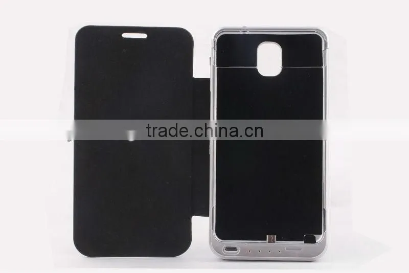 Hot selling! portable mobile power bank charging for samsung note3,external battery case for samsung galaxy note 3