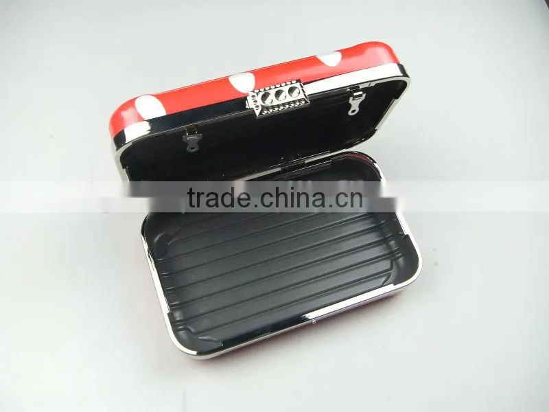 Minaudiere Clutch Box&Cosmetics Cases With High-grade Metal Clutch Frame