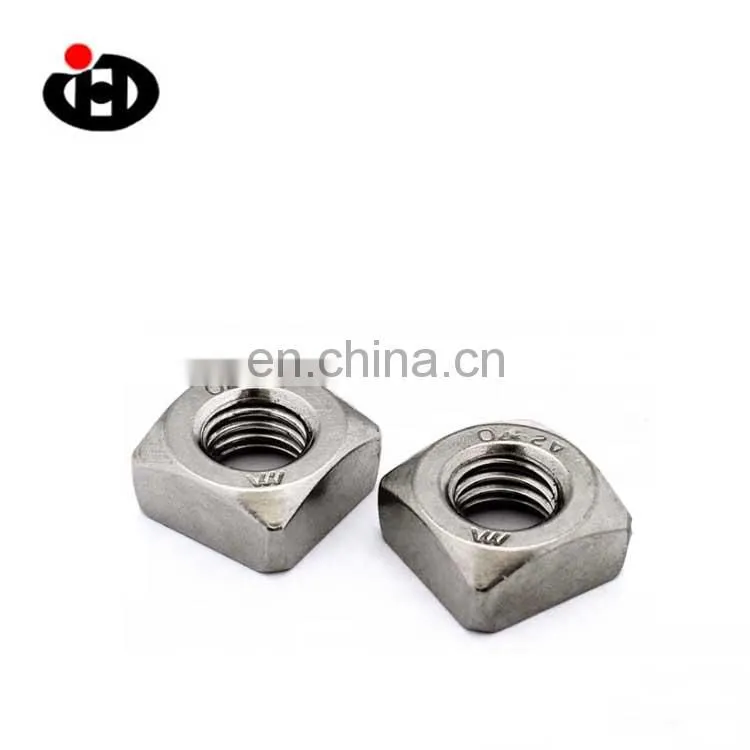 DIN562 square thin nuts in stainless steel for household and factory use