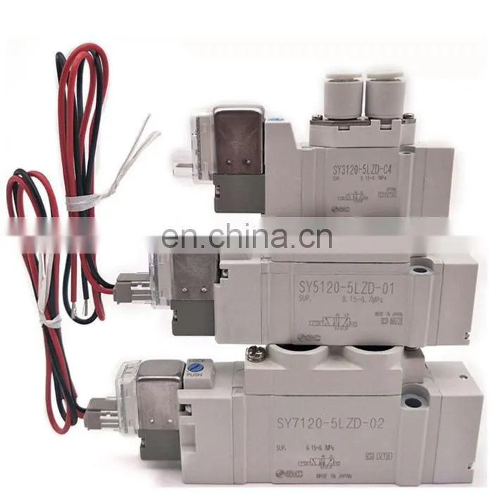 NEW original SMC Solenoid valve smc solenoid valve sy9000 SY5120-6LZE-C4 SY51206LZEC4