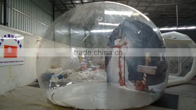 Camping tent clear bubble dome tent inflatable air dome tent for sale