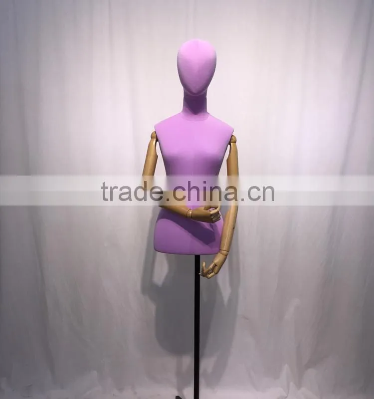 high quality half body torso mannequin