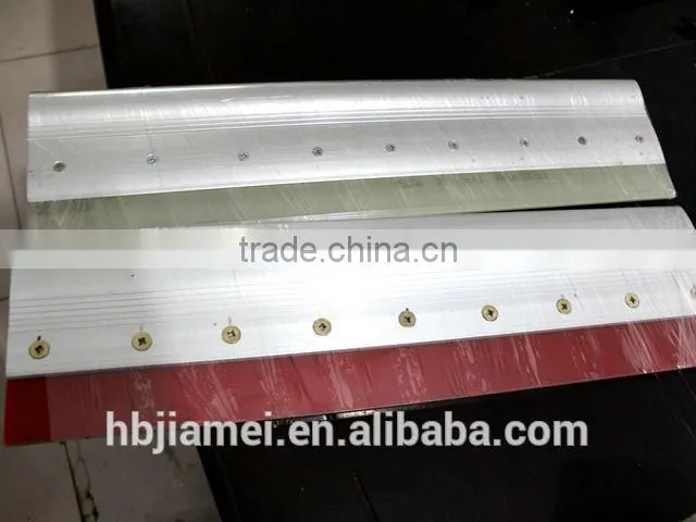 Factory price and high quality silkscreen printing squeegee rubber blade