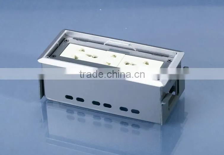 High quality Multi-function rj45 office electric desktop flip table socket
