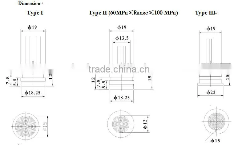 Low cost constant voltage pressure sensor