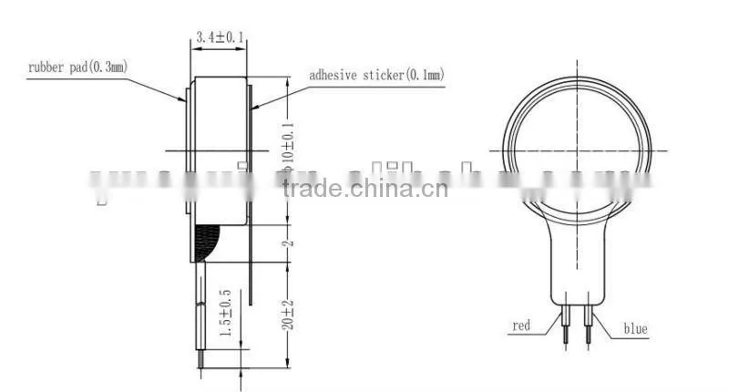 con type cell phone vibrator motors with 3.0V