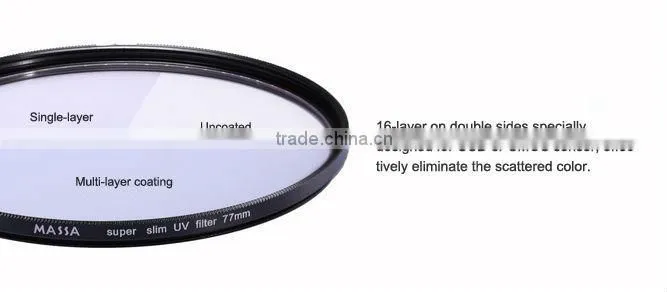Massa supply 62mm camera filter uv filter