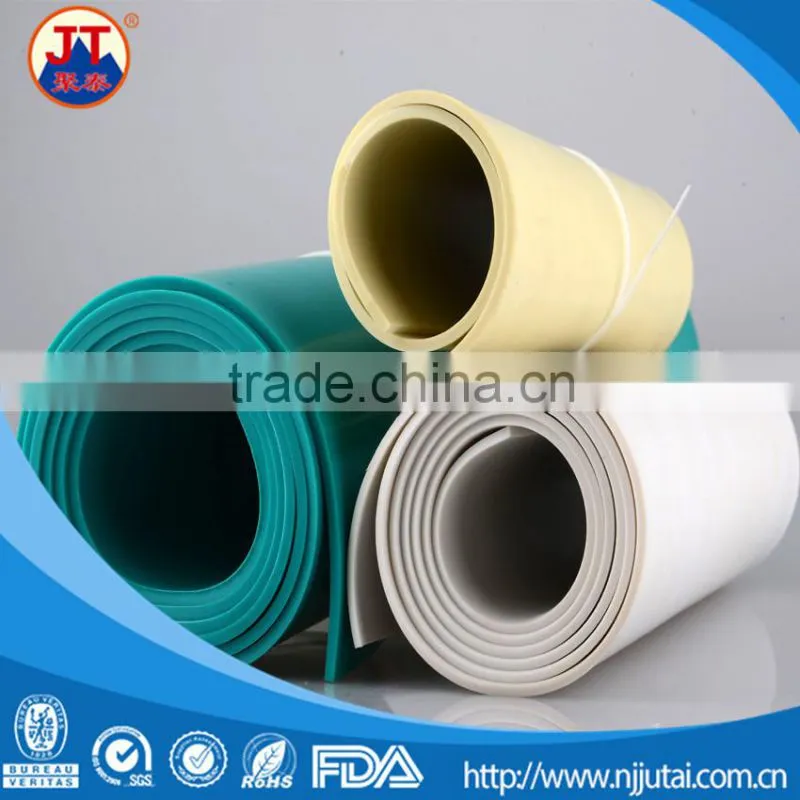 Environmental Friendly Transparent pvc sheet/roll for table