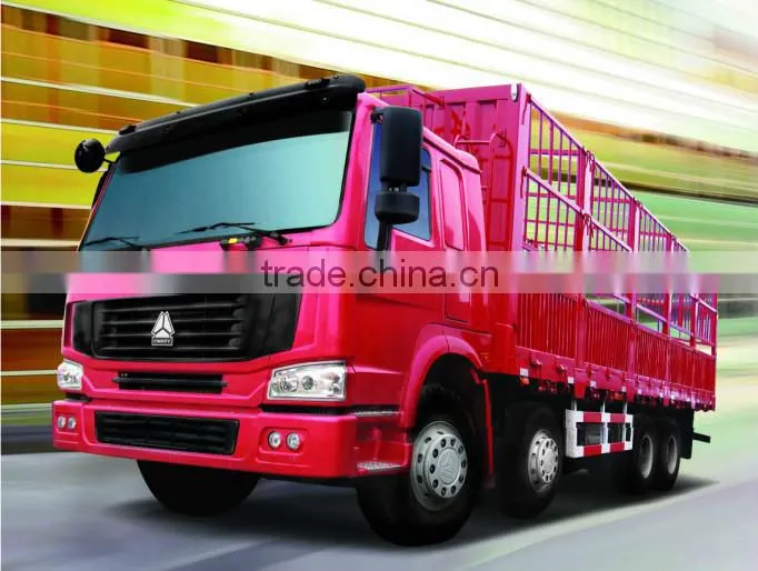 howo 6*4 cargo wagone lorry van truck eruo 2 made in china