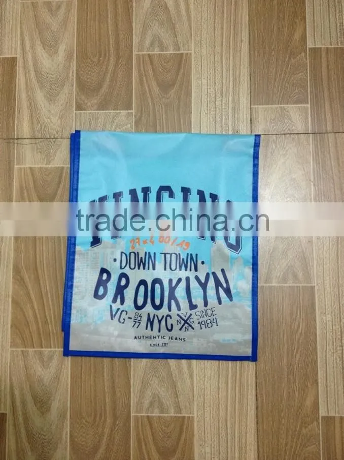 2014 kids love design pp lamination custom woven school bag