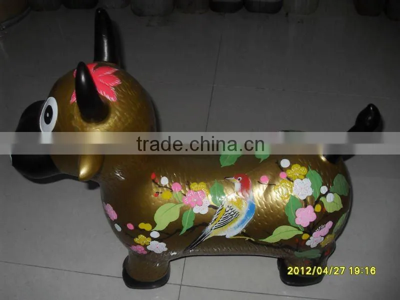 PVC jumping animal/jumping horse/jumping deer
