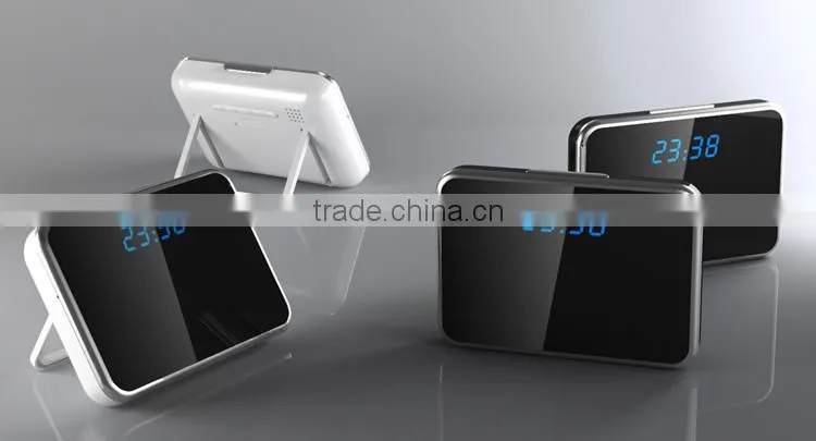 Wireless WIFI 1080P Desk Radio Spy Hidden Camera Clock