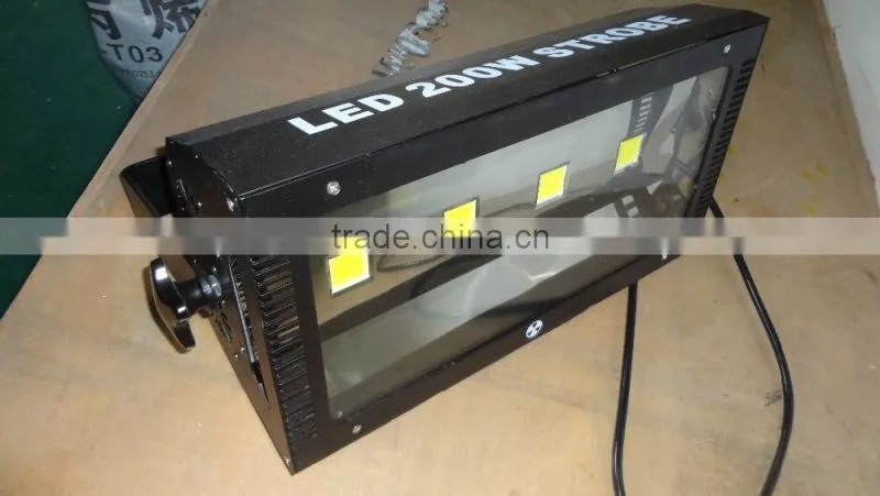 good price led strobe light 200watt AC110-240v low power consumption ,its brightness same as 1500watt strobe light
