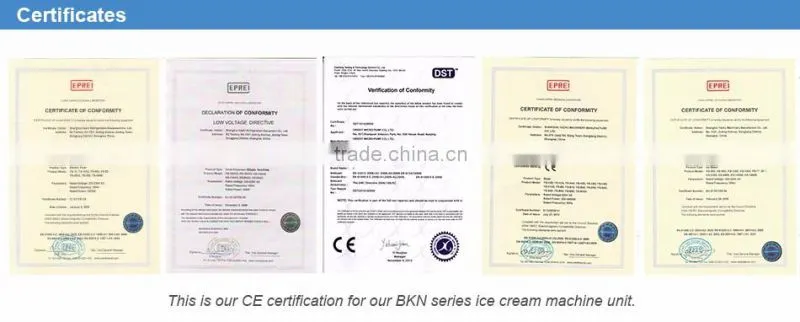 Yiwu factory ice cream maker for restaurant for supermarket use