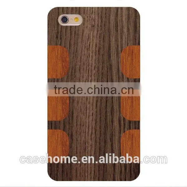 Real Maple Wood Wooden Back Hard Case for iphone 6