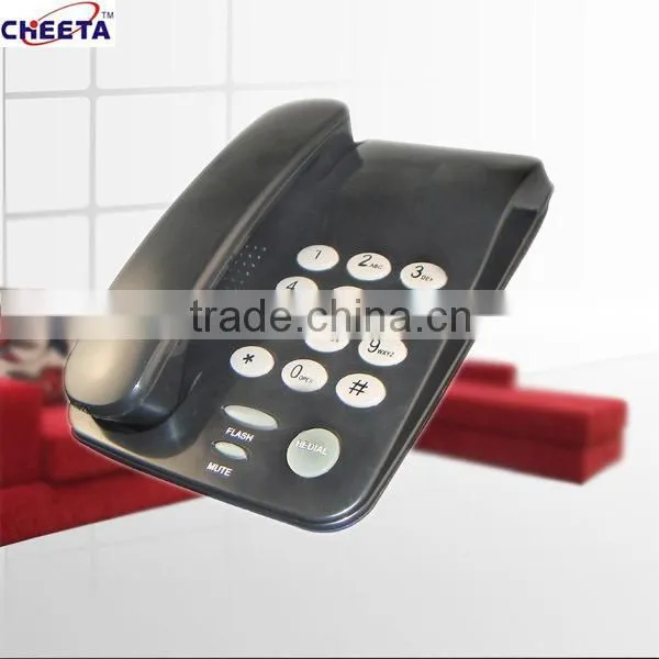 fancy corded analog telephone old people