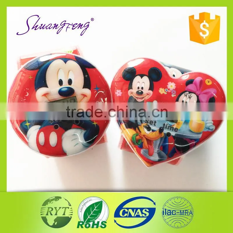 Plastic Children toy promotion slap watch pvc wrist watch