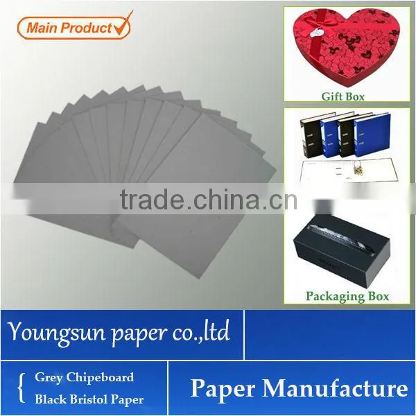 China grey board supplier, gray cardboard manufacturer