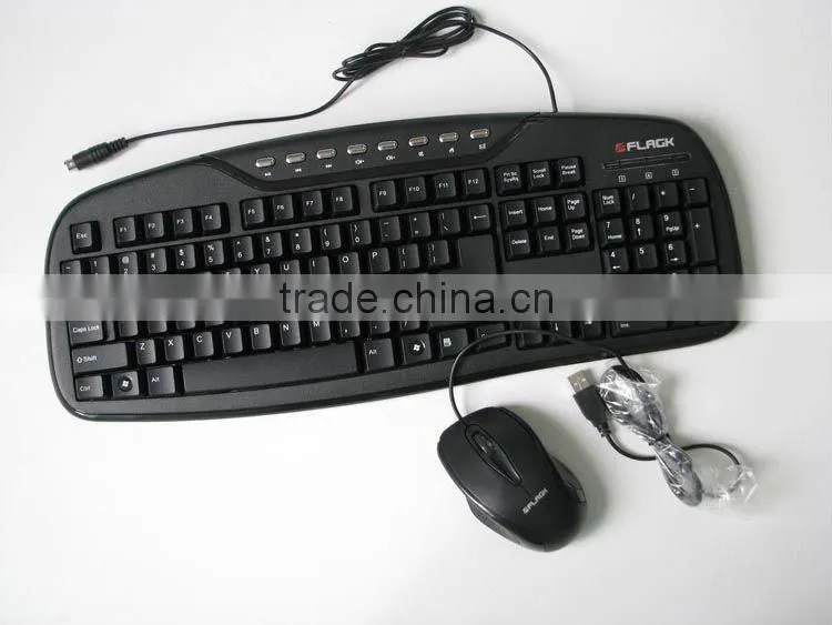 New Computer Wired Gaming Keyboard and Mouse combo Factory