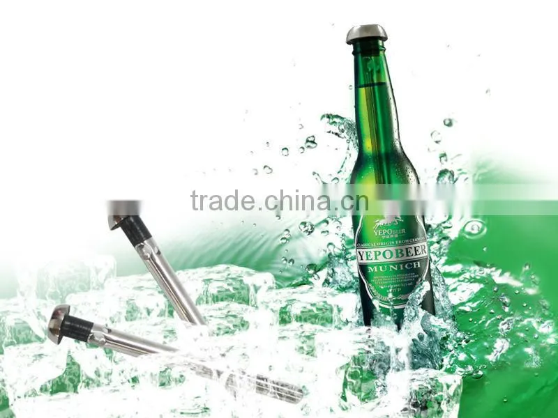 Wine accessories reusable stainless steel beer chill household supplier