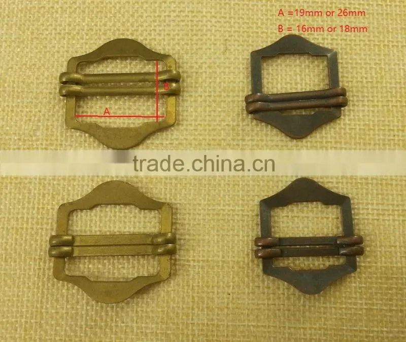 New Arrive Delicate Brass Metal adjustable buckles For waistcoat --15808