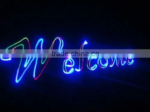ILDA full colors animation 500mW mini laser disco lights