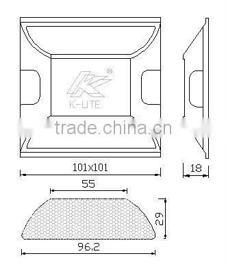 Plastic Road Stud