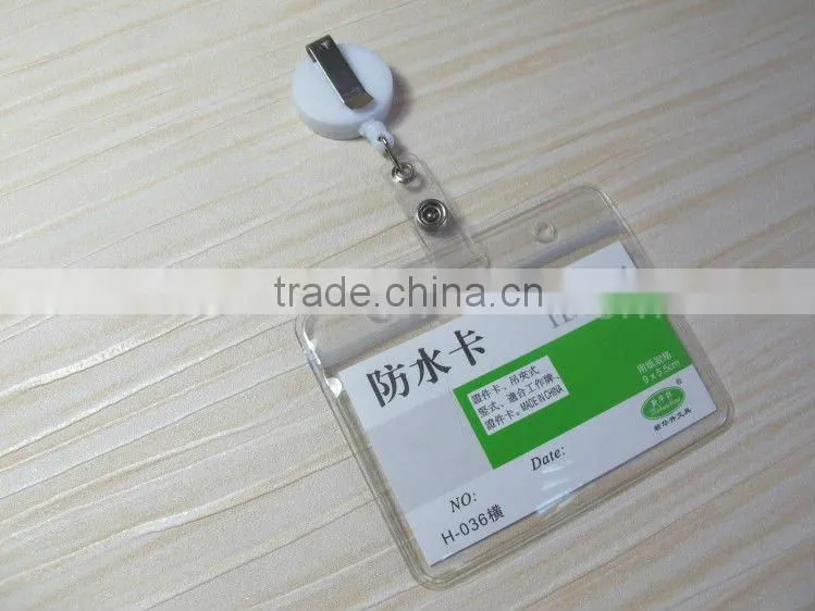 Retractable yoyo id badge reel