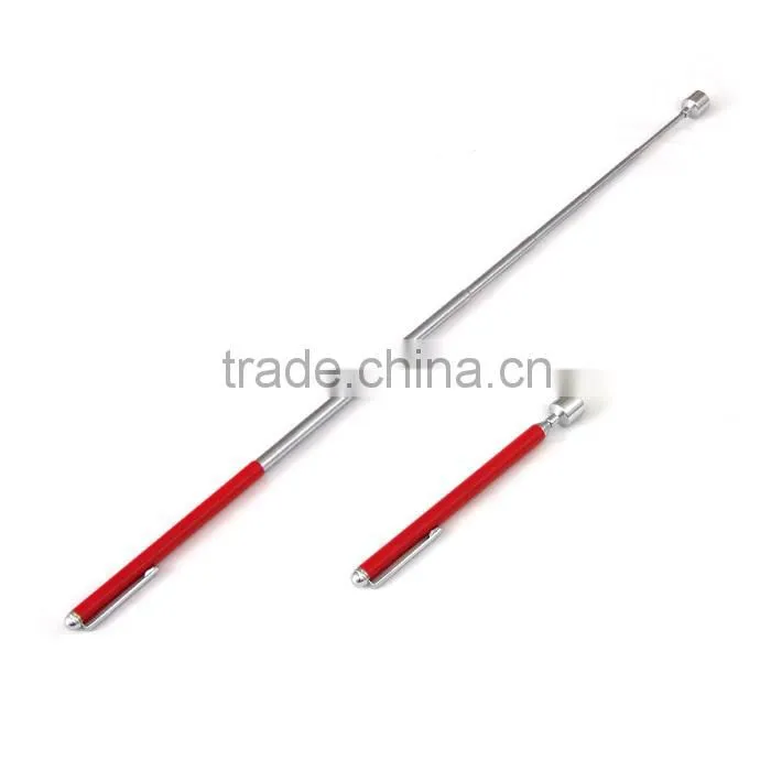 Telescopic magnetic pick up tool