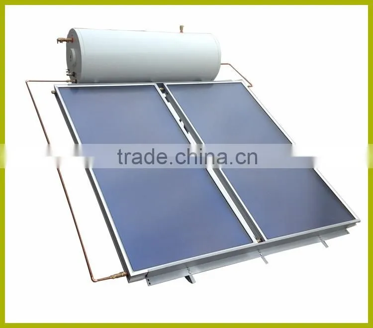 solar collector panel integrate pressurized solar water heater