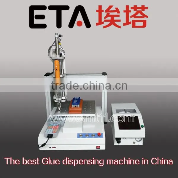 Semi-automatic liquid glue dispenser machine