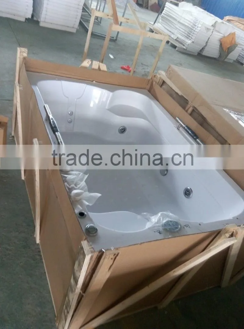 China supplying massage bathtub with shower fitting price
