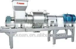 Complete set automatic peach puree making equipments include washing,stoning,crushing,pulping machine