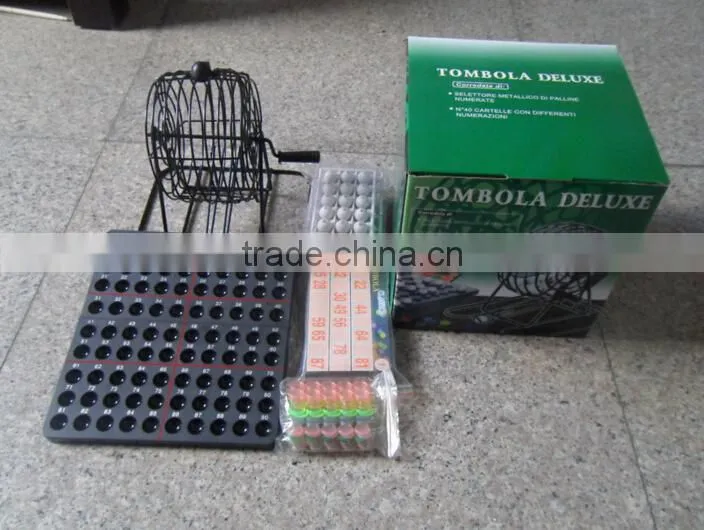 75 balls popular Bingo drinking game set