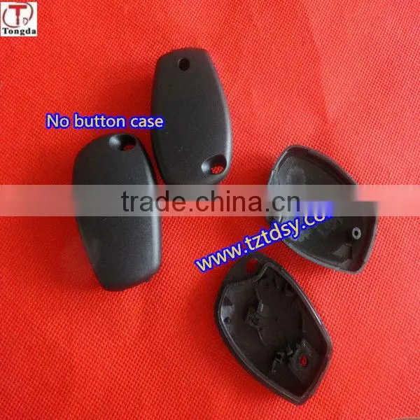 Tongda TD-REN034(N),no button blank key shell with NE73 key blade for Renault