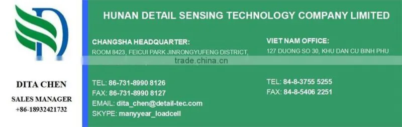 DLC141 elevator overload, lifting weight limiter load cell